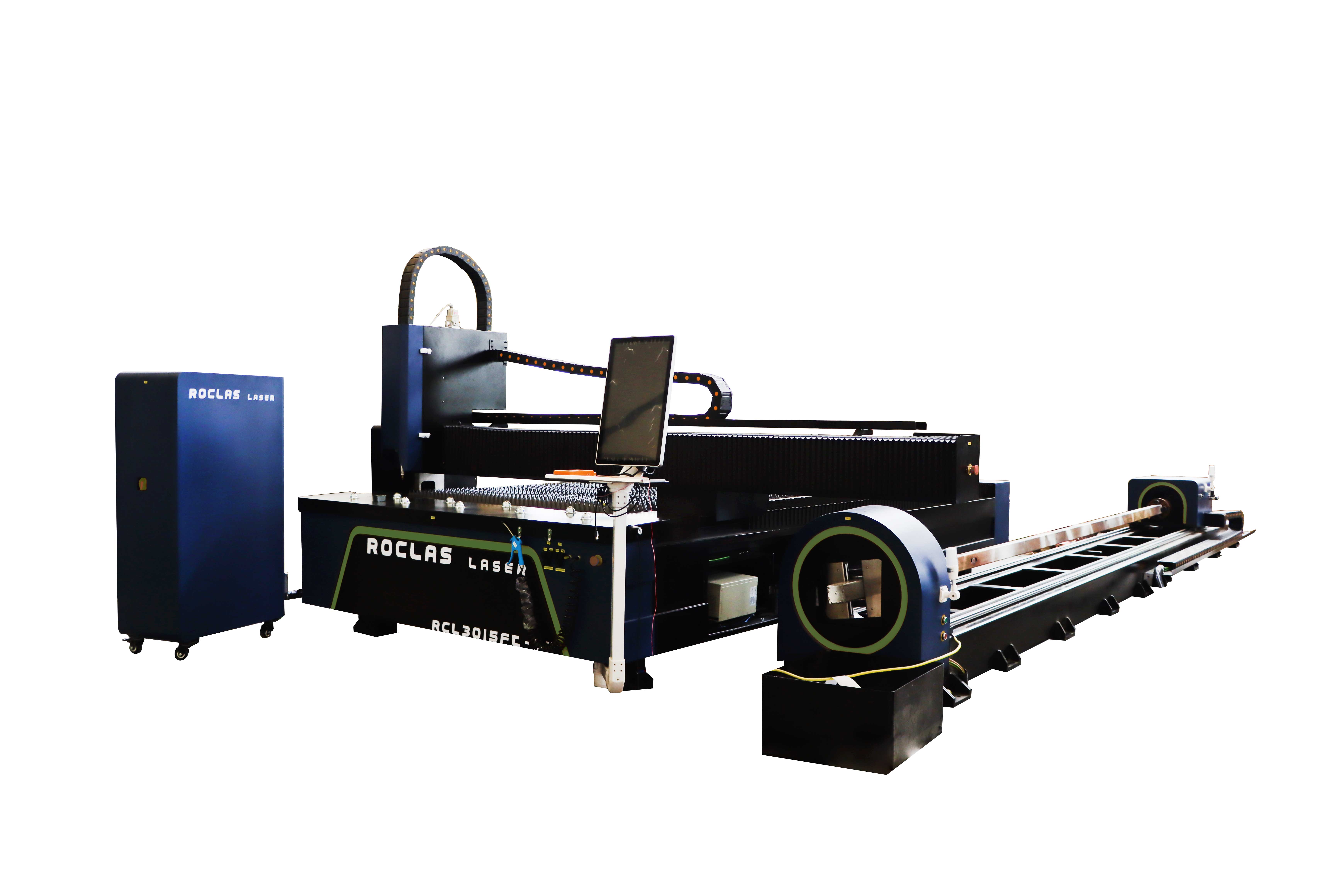 Plate and tube integrated laser cutting machine