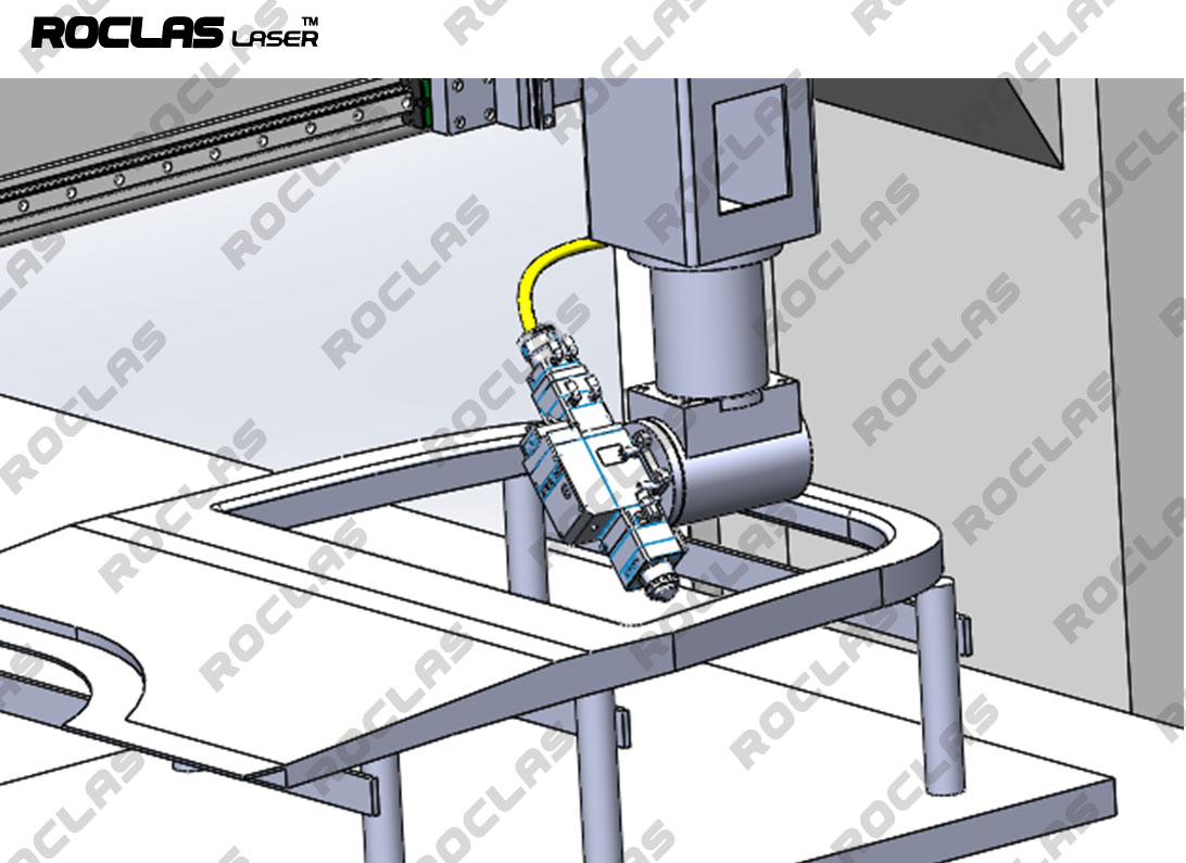 5-Axis Fiber laser cutting machine