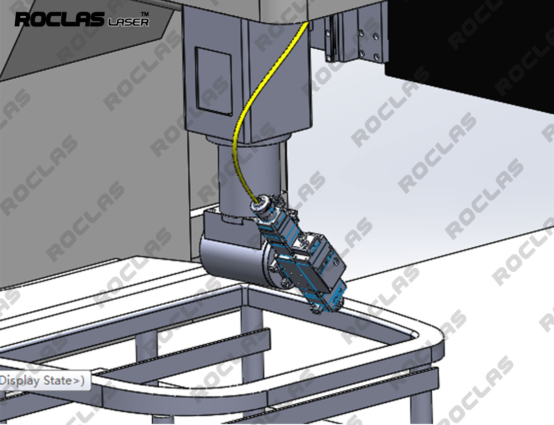 5-Axis Fiber laser cutting machine